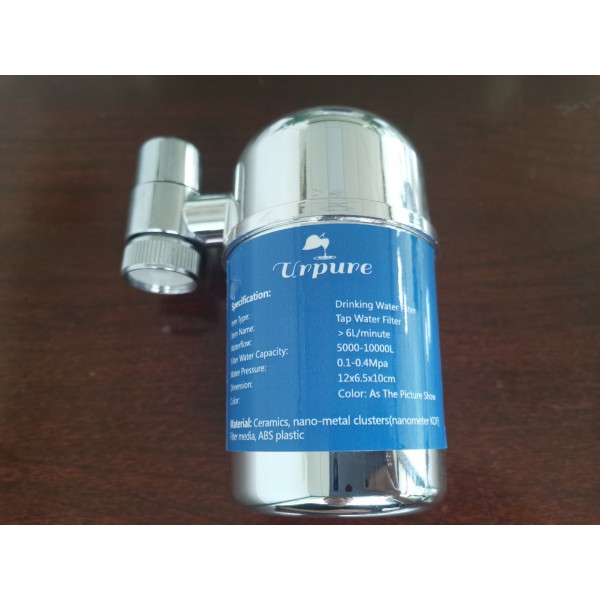 Urpure Faucet Water Filter Stainless-Steel Reduce ...