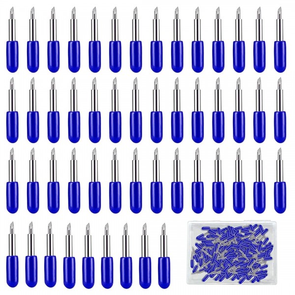 60Pcs Replacement Cutting Blades for Cricut Explor...