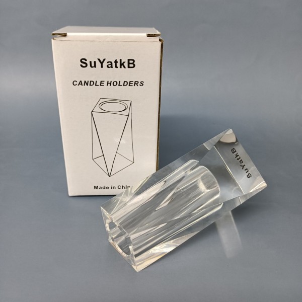 SuYatkB Candle holders Holders Bulk, Glass Candle Holders