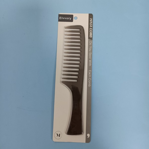 Elvvory Hair combs,Black Wide Tooth Comb Detanglin...