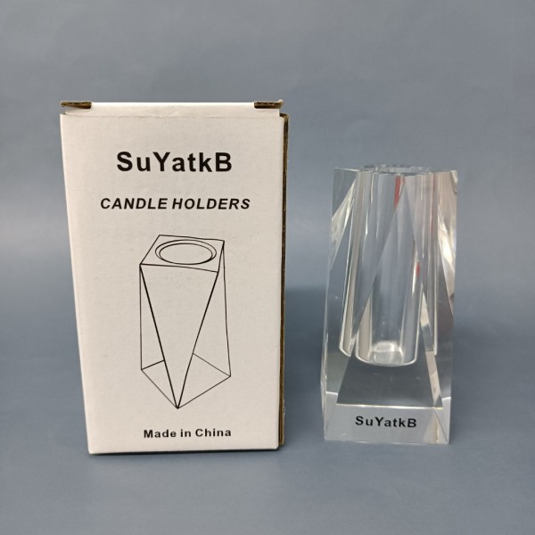 SuYatkB Candle holders Holders Bulk, Glass Candle ...